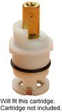 Trim Kit for 3-handle Shower Valve, Fit Delta Washerless Shower, Satin Nickel