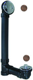 Lift Lock Waste and Overflow ABS Schedule 40, Antique Copper Finish - by Plumb USA