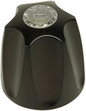 Trim Kit for 2-handle Shower & Tub Valve, Fit Price Pfister Compression Stem Showers, Matte Black Finish, With Metal Verve Handles -By Plumb USA