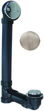 Tip Toe Waste and Overflow ABS Schedule 40, Satin Nickel Finish - by Plumb USA