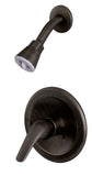 Shower Faucet, Generic Delta 600 Series, Oil Rubbed Bronze Finish, with Washerless Cartridge- by Plumb USA