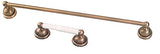 Bathroom Accessories, 24" Towel Bar and Toilet Paper Holder, Antique Copper Finish - by PlumbUSA 64924X2AC