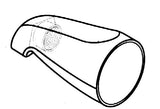 Tub Spout, 1/2" Female Threaded, Chrome Finish, by Plumb USA