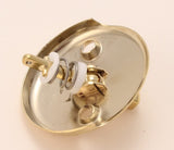 Plumb USA Trip Lever Face Plate for Waste & Overflow, Brass PVD Finish