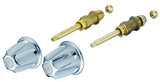 Fit Price Pfister Two-handle Shower Faucet Repair Kit, With Verve Handles, Chrome Finish - By PlumbUSA and Faucet888