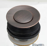 Lavatory Drain, Pop-up Drain, or Pop-up Assembly, Antique Copper Finish - By Plumb USA