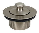 Lift Lock Waste and Overflow ABS Schedule 40, Satin Nickel Finish