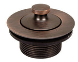 Lift Lock Waste and Overflow ABS Schedule 40, Antique Copper Finish - by Plumb USA