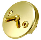 Plumb USA Trip Lever Face Plate for Waste & Overflow, Brass PVD Finish