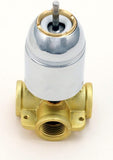 1-Handle Tub & Shower Rough-In Valve,Compatible/Replacement for Delta Series 600, RP77738, Brass/Chrome Finish - By Plumb USA