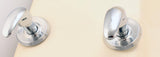 Shower Valve Trim Kit for 2-handle Shower Valve with Matching Stem Extenders, Fit Delta Washerless Shower #2600, 2800, Triple Chrome Finish -By Plumb USA 38840