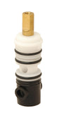Plumb USA Generic Delta Shower Diverter Stem Unit, Also Works With Import Diverter Stem,Delex Pattern Broach, For 3 Handle Tub And Shower Valve, Fits Many Import Valves,White/Black