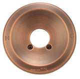 Shower Faucet Face Plate - Fit Delta 600, Peerless 1-handle Shower, Antique Copper Finish - By Plumb USA 34021ROB