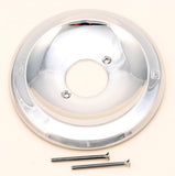Peerless Shower Flange Trim, Two Installation Holes at Center, Chrome Plated - By Plumb USA