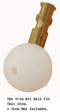 Repair Kit/Renovation Kit Fits Delta RP54870, Series 600 All Metal Parts Tub and Shower, With Acrylic Handle, Peerless Shower Faucet, Satin Nickel Finish - By Plumb USA