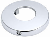 Shower Trim Kit Fits Price Pfister Crown Imperial Shower Faucet, with Porcelain Handles, Chrome Finish -By Plumb USA