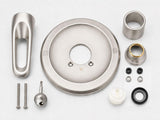 Repair Kit/Renovation Kit Fits Delta Faucet RP54870, Series 600 All Metal Parts Tub and Shower Trim Kit, With Lever-loop Handle, Satin Nickel Finish -By Plumb USA