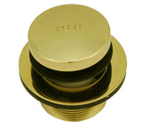 Tip Toe Waste and Overflow ABS Schedule 40, Polished Brass Finish