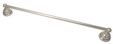 Plumb USA New Tradition 24" Towel Bar, Chrome Finish
