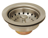 Duo Basket Strainer for Kitchen Sinks, Stainless Steel - By Plumb USA