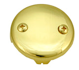 Tip Toe Waste and Overflow ABS Schedule 40, Polished Brass Finish