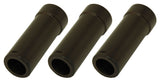 Shower Faucet Sleeves (3 Pieces) Fit Delta or Peerless 3-handle Shower Valve, Oil Rubbed Bronze Finish - By PlumbUSA 34537-3x3
