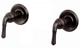 2-Handle Shower Trim Kit, Oil Rubbed Bronze, Fits Delta Washerless