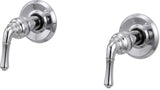 Plumb USA 2-Handle Shower Trim Kit, Chrome Plated, Fits Delta Washerless