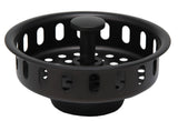 Stainless Steel Replacement Basket for Kitchen Sink Strainers, Oil Rubbed Bronze Finish - By Plumb USA