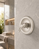 Plumb USA Repair Kit/Renovation Kit Fits Delta RP54870, Series 600 All Metal Parts Tub and Shower, with Lever Handle, Brush Nickel Finish 34094SN
