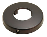 Shower Trim Kit Fits Price Pfister Crown Imperial Shower Faucet, with Porcelain Cross Handles, Oil Rubbed Bronze Finish -By Plumb USA