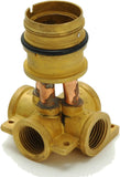 1-Handle Tub & Shower Rough-In Valve,Compatible/Replacement for Delta Series 600, RP77738, Brass/Chrome Finish - By Plumb USA
