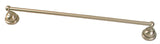Plumb USA Bathroom Accessories, 24" Towel Bar and Toilet Paper Holder, Satin Nickel Finish 64924X2AC