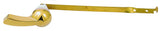 Toilet Tank Lever, Polish Brass Finish, Front Mount - By Plumb USA