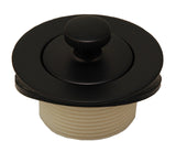 Lift & Turn Bathtub Drain, Oil Rubbed Bronze Finish - PlumbUSA