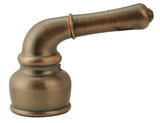 8" Three-Handle Tub and Shower Faucets, Antique Copper - PlumbUSA 34536