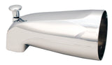 5-1/4-Inch Front Diverter Tub Spout with Front Connection, Chrome - By Plumb USA
