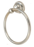 Plumb USA Bathroom Towel Ring, Chrome Finish