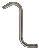 S-style Shower Arms High Rise Shower Arm, With Flanges (8", Satin Nickel)