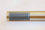 Tube Type Bathroom Handheld Shower Head with Extra Long Hose and Bracket Holder, Stainless Steel Finish