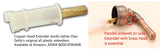 Trim Kit for 2-handle Shower Valve, Fit Delta Washerless Shower, Antique Copper Finish -By Plumb USA 38826