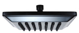 8" Square Rain Shower Heads, Oil Rubbed Bronze Finish - By PlumbUSA