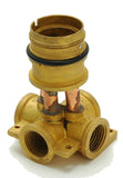 1-handle Tub & Shower Faucet, Polish Brass Finish, Washerless Cartridge - By Plumb USA