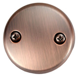 Tip Toe Waste and Overflow ABS Schedule 40, Antique Copper Finish - by Plumb USA