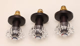 Shower Remodel Kit Fits Price Pfister Crown Imperial Shower Faucet, with Acrylic Round Handles, Oil Rubbed Bronze Finish -By Plumb USA