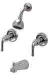 Trim Kit for 2-handle Shower Valve, Fit Delta, Peerless Washerless Shower, Chrome Plated -By Plumb USA