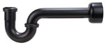 P-Trap, 1 1/2" Brass Tubular, Oil Rubbed Bronze Finish - By PlumbUSA