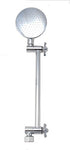 All-Directional Adjustable Extension Arm Showerhead - By Plumb USA Chrome