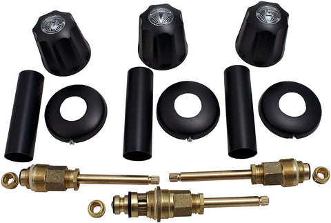 Fits Gerber 87-215 Old Style Trim & Repair Kit, Oil Rubbed Bronze Finish, With Tube Sleeve, Flanges and Stems