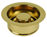 ISE Garbage Disposal Flange Drain Solid Brass with Stopper